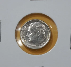 1950 PROOF ROOSEVELT Dime  - 90% SILVER - Picture 1 of 2
