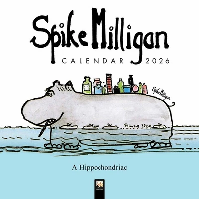 Spike Milligan Calendar 2026 - Humour - Month To View - Image 1 of 3