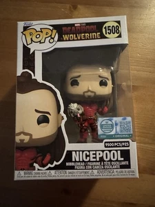 Funko Pop 1508 Deadpool Nicepool 9500 piece Target Exclusive - Picture 1 of 7