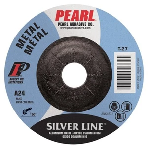 Pearl Silverline DC4510T 4-1/2" x 1/4" x 7/8" Niedergepresste Zentrierschleifscheibe (P - Bild 1 von 2