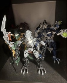 LEGO BIONICLE 6 PIRAKA 8900 8901 8902 8903 8904 8905 + vezon No Cape