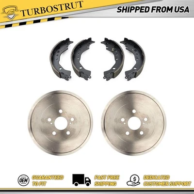 Kit de tambores de freno y zapatas de freno traseras OE para Toyota Corolla 2009-2013 2,4 L Foto 1 de 4