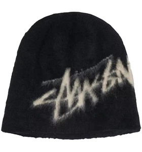 Stussy Skullcap Brushed Out Stock Beanie Black | FAST SHIP - Imagen 1 de 2