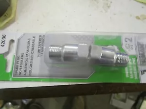 Spark Plug Non-Fouler 14mm thread with tapered seat 2/package - Dorman 42006 - Picture 1 of 1