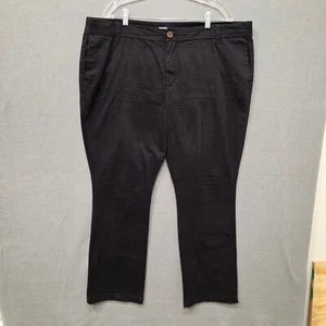Old Navy Womens Black Boot Cut Pants Size 18 - Picture 1 of 8