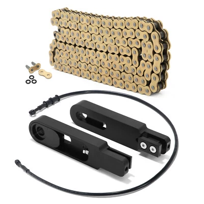 Aluminum Swingarm Extension Black Line Chain For Kawasaki Z 1000 Z1000 2007 - Image 1 of 4