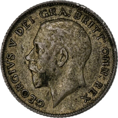 [#1048367] Great Britain, George V, 6 Pence, 1922, Silver, EF, KM:815a.1 - Image 1 of 2