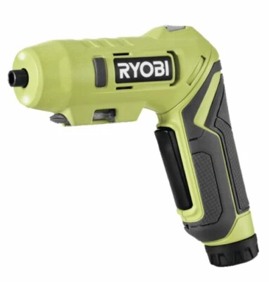 NEW Ryobi USB Lithium Cordless Electric Screwdriver Kit LED Lights 2.0Ah Battery - Image 1 of 4
