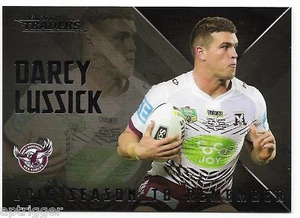 2017 NRL Traders Season To Remember (SR 11/32) Darcy LUSSICK Sea Eagles - Picture 1 of 1