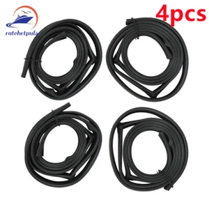 New Door Window Channel Bailey Rubber Kit For Toyota LandCruiser 80 Series 4pcs - Picture 1 of 12