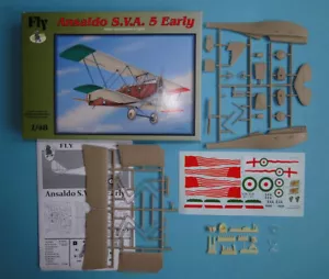 ANSALDO S.V.A. 5 PRIMEROS - Caza de reconocimiento italiano, FLY 48006, ESCALA 1/48 - Imagen 1 de 10