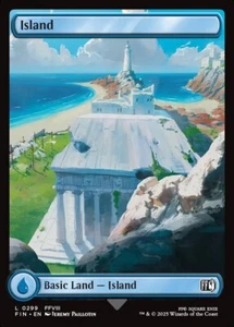 1x - ISLAND - #299 - Full Art - Final Fantasy - NM MTG - Bild 1 von 1