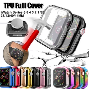 TPU Cover Case Screen Protector for Apple Watch Ultra 8 7 6 iWatch 38/42/40/44mm - Foto 1 di 26