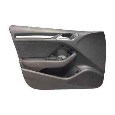 2017 Audi A3 Left Front Door Trim Panel Black Mi E-Tron Hatchback Factory OEM Foto 1 de 4