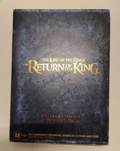 Lord Of The Rings The Return of The King (Extended Edition, DVD, 2004) Region 4 - Picture 1 of 22