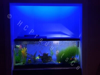 LED Aquarium Lights 20 Colors and Motion Options 20 inch Line Strip w/Remote - Image 1 of 4