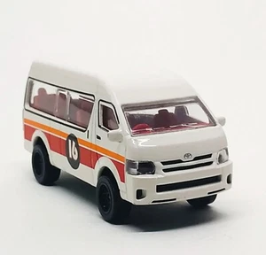 Majorette Toyota Hiace Tune Ups no.16 (no parts) White 1:69 3" no Package - Picture 1 of 7