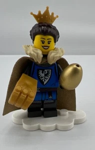 LEGO QUEEN MINIFIG castle princess figure minifigure medieval w/ cape gold egg - Picture 1 of 4