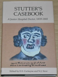 STUTTERS CASEBOOK 1839-41 Apothecary Hospital Doctor Surgeon Bury St Edmunds H/B - Imagen 1 de 1