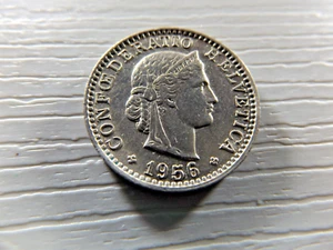 Switzerland 1956 20 Rappen - Picture 1 of 2