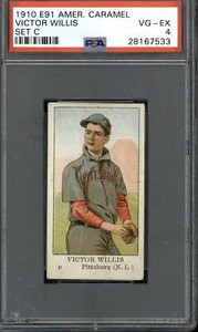 1910 E91-C American Caramel Victor Willis