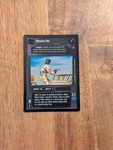 Star Wars CCG - SWCCG - Mercenary Pilot Foil - EX Cond - Picture 1 of 1