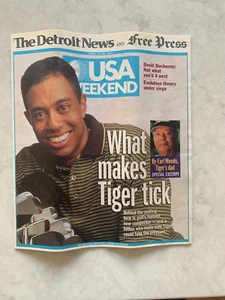 USA Weekend magazine, April 18-20, 1997, cover: Tiger Woods - Picture 1 of 2