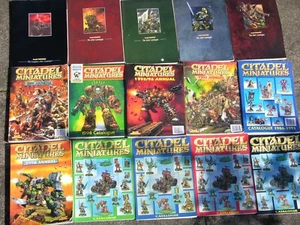 GAMES WORKSHOP, CITADEL CATALOGUES MULTI-LISTING - Picture 1 of 19