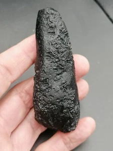 Collector Large Tektite Indochinite Drop 73,82g / 8,2 cm Meteorite Impact Glass - Picture 1 of 14