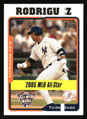 2005 Topps Updates & Highlights #UH176 Alex Rodriguez - Image 1 of 2