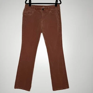 LOFT Curvy Julie Sexy Boot Cut Corduroy Pants Women's Size 8 Petite - Picture 1 of 8