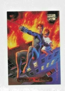 1994 Marvel Masterpieces  #9  BLACK WIDOW   Mint    Finish your Set!! - Picture 1 of 1