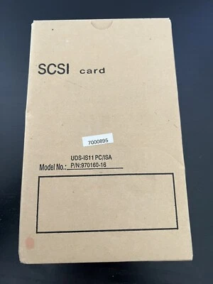 (NEW) UDS-IS11 PC/ISA SCSI Card P/N 970160-16 - Image 1 of 4
