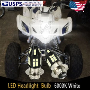 Faro LED blanco H6M 6000 k para Suzuki LTZ 400 Z400 QUADSPORT 2003-2008 - Imagen 1 de 12