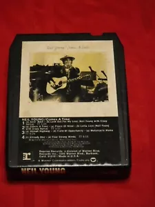 Neil Young Comes A Time 8 Track Tape 1978 TESTED WORKS Lotta Love Four Strong - Imagen 1 de 4