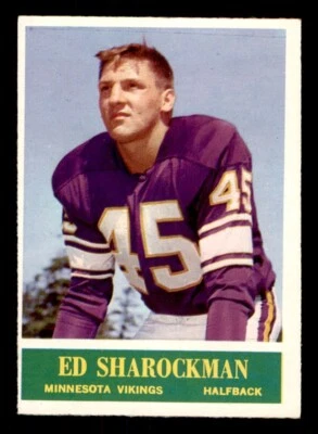 1964 Philadelphia Football #108 Ed Sharockman EX *e2 - Image 1 of 2