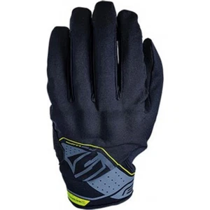 Motorradhandschuhe Winter Berühren Five Rs Wp Schwarz Gelb Fluo Wasserdicht Heiß - Bild 1 von 2