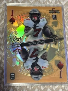 2024 Wild Card 5 Karten Draw Stacked Deck Bucky Irving Jack Of Spades 1/1🔥🔥🔥 - Bild 1 von 3