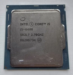 Intel i5-6400 2.70GHz 6MB Quad Core CPU Processor LGA 1151 SR2BY/SR2L7 - Picture 1 of 1