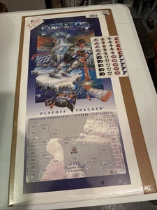 Colorado Avalanche 1996 Stanley Cup Championship Playoff Tracker Poster - Bild 1 von 5