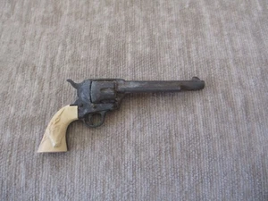 Vintage "Marx" Miniatur Sechs Schützen Colt Revolver Metall Spielzeug 3,5" lang - Bild 1 von 13