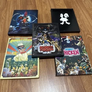 Robot Chicken DVD Seasons 1-4 + Star Wars Episode II - Picture 1 of 6