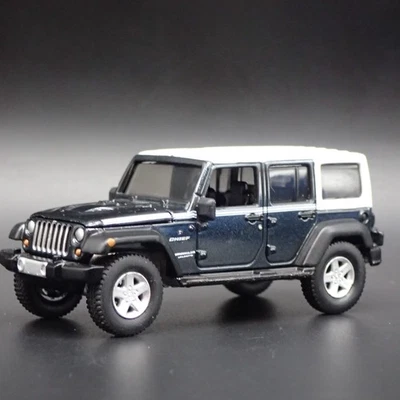 2006 - 2018 Jeep Wrangler Illimitato JK Capo Quattro 4 Porta 1:64 Modellino Car - Immagine 1 di 4