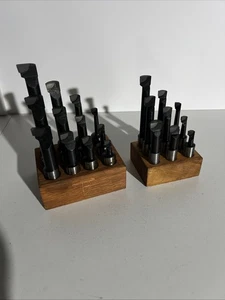Juego de barras de perforación barras con punta de carburo herramienta de torno de vástago de 5/8" y 1/2” 21 piezas en total - Imagen 1 de 8