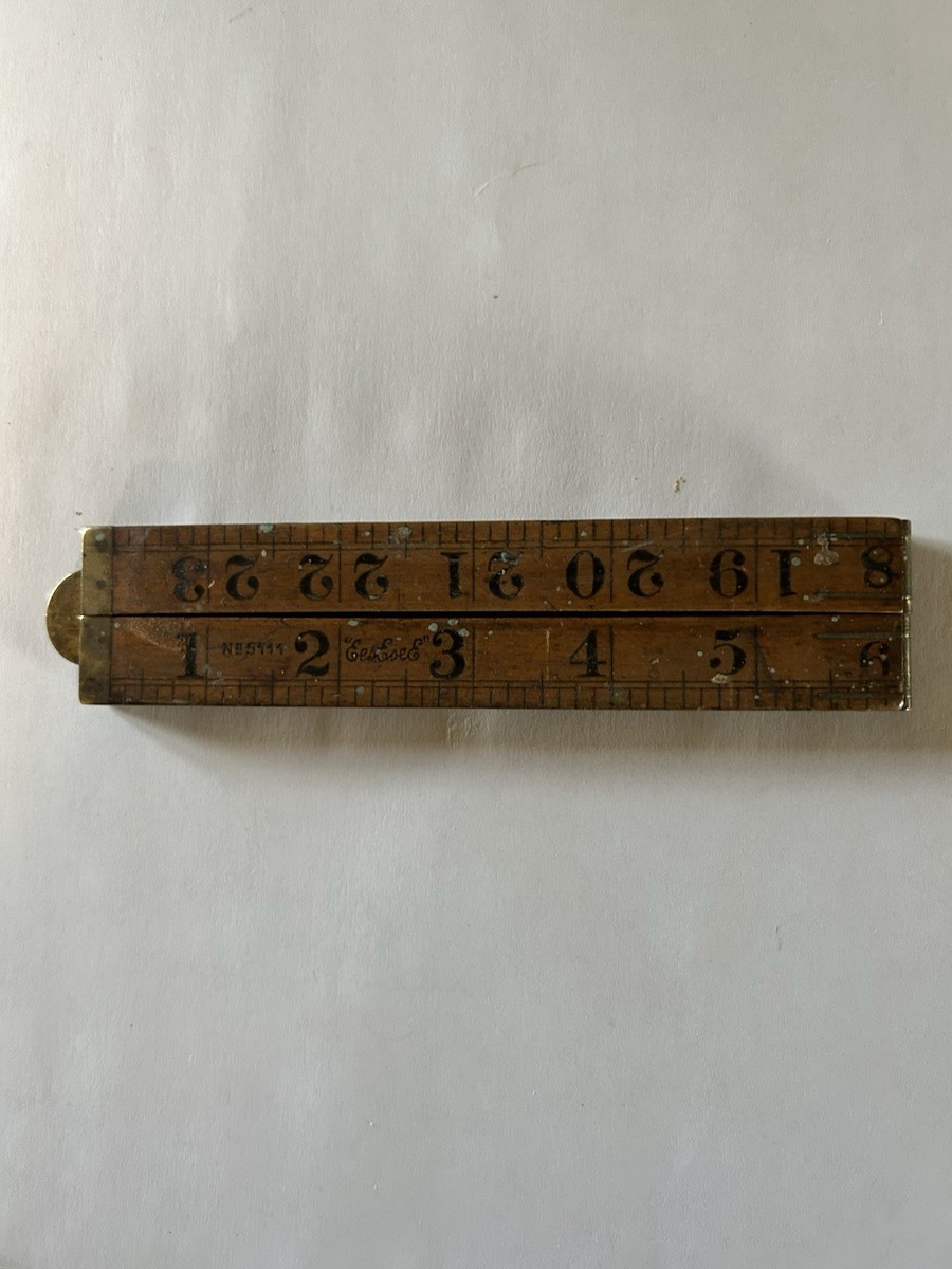 Barnwell Folding Ruler Barnwell 1-Meter Folding Ruler - White Plastic ...