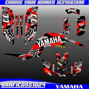 Yamaha Raptor 660 660R COMPLETE Graphic Decal Sticker ATV Kit - Picture 1 of 5