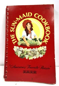 Vintage Preowned 1980 Edition Of "The Sunmaid Cookbook" America' Favorite Raisin - Picture 1 of 6