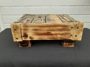 Wooden Stool Handmade Rustic freestanding furniture wooden step - Picture 1 of 6