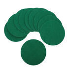  10 Pcs Polyester Fiber Air Hockey Bat Pad Green Hitting Patch Stickers Pads