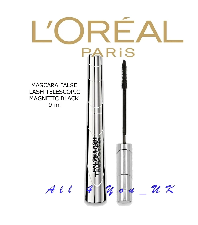 Loreal FALSE LASH TELESCOPIC MASCARA, MAGNETIC BLACK - Image 1 of 1
